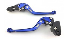 Leviers Longs Bleus Frein Embrayage YAMAHA XTX 660 XT660X XT X DM01 2005-2015
