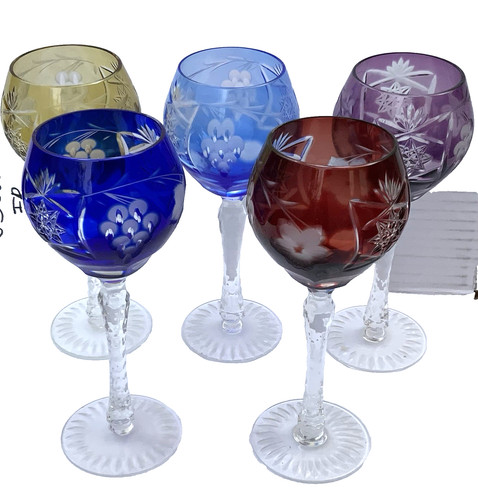 Lot verres à pieds - de,