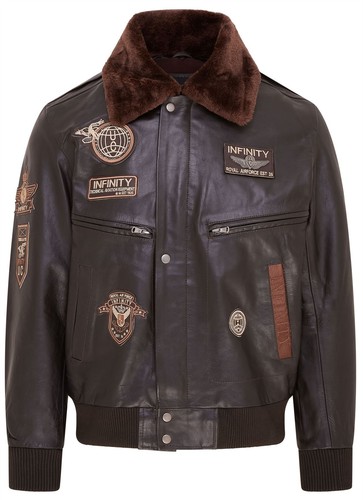 Homme marron veste bomber - homme,