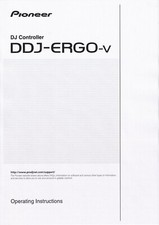 Bedienungsanleitung-Operating Instructions pour Pioneer Ddj-Ergo Dans Anglais