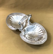 serviteur muet / mendiant VICTOR SAGLIER modèle EMPIRE métal argenté 35 cm Table