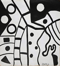 Rare peinture à l'huile