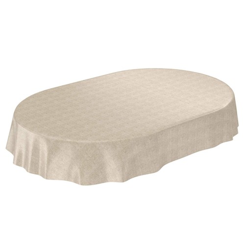 Nappe toile cirée - en, beige