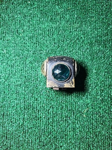 Vtg nos tiffany glass jewel - vtg,
