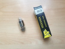 Sylvania 6AT6 EBC90  (DD Triode) TUBE LAMPE TSF   NOS