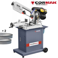 CORMAK BS128HDRC scie à ruban gravitaire pour metaux 400V 150mm+ 2 lames+ ZW580