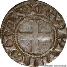 C9182 Rare Denier Louis VII 2e type Paris 1137 1180 Argent -> Faire Offre