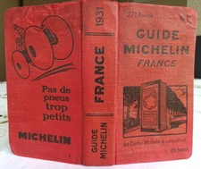 Guide michelin 1931 france - michelin,
