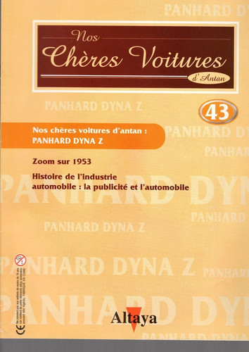 Fascicule nos cheres - cheres, voitures
