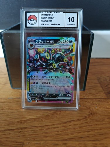 Carte pokemon gradée noctali - carte,