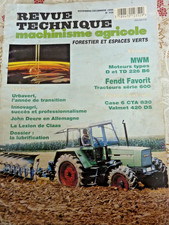 REVUE TECHNIQUE TRACTEUR