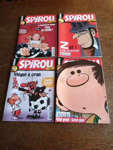 Spirou 3594 3597 - spirou, n°3594