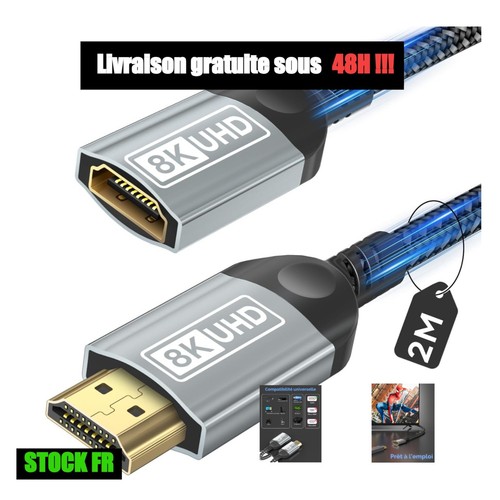 Câble hdmi mâle vers - hdmi,