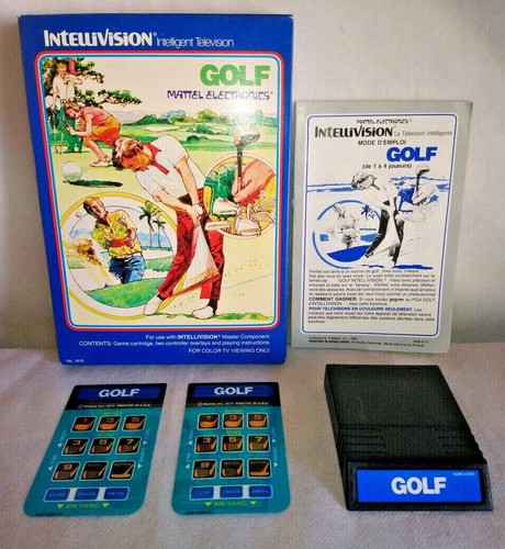 Golf mattel intellivision - intellivision,