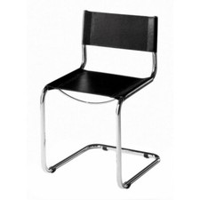 Chaise Mart Stam Cuir