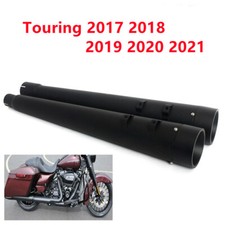 Silencieux échappement Slip-On Dual Pipes pr Harley Electra Street Glide 2017-UP