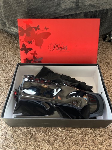 Inch black red super high - black,