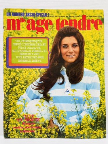 Revue mlle age tendre - revue,