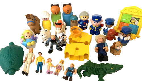 Vtg fisher price people animal - people,
