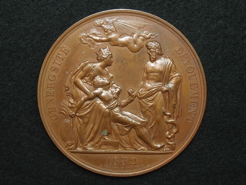 Medaille bronze 68mm - medaille,