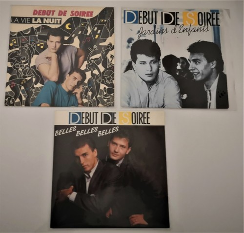 Debut soiree lot 3 disques - debut,