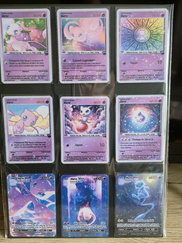 Cartes pokémon mew holo full - cartes,