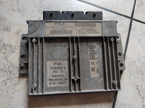 Calculateur moteur peugeot - calculateur,