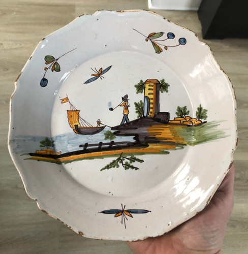 Rochelle assiette faience - la,