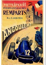 POSTER AFFICHE Angouleme 1953