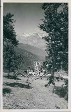Chamonix, viaduc Ste Marie et