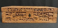 Chinese Sandawood Carved Box