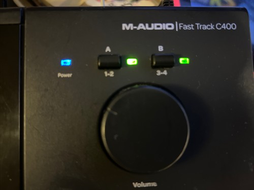 Audio fast track c400 - fast, usb