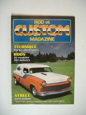 ROD et CUSTOM MAGAZINE n°8 septembre 1982