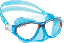 Masque de plongée lunettes Cressi Moon Kid bleu
