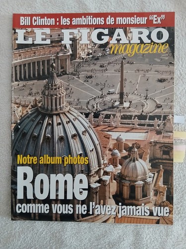 Figaro magazine 2001 rome - figaro,