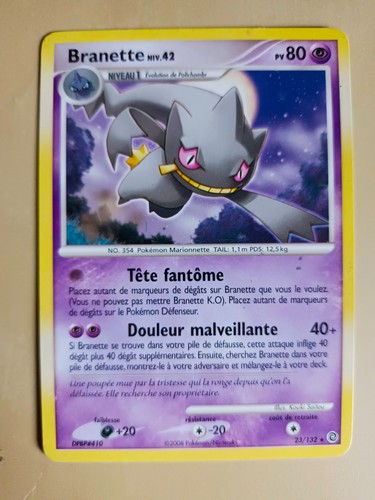 Carte pokémon branette rare - branette,