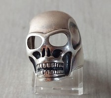 Bague forme tête de mort, en argent, Thomas Sabo