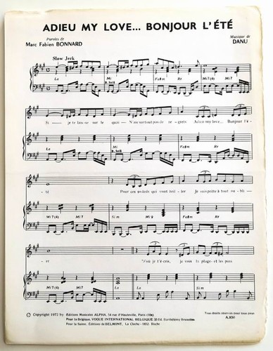 Partition sheet music - , patricia
