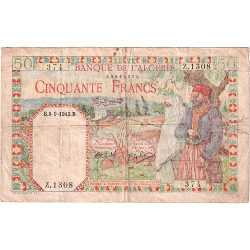 Algérie francs - algérie,,