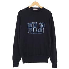 Pull Vintage Replay Pour Homme En Coton Sj3 Taille L