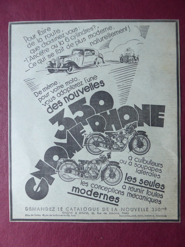 1933 pub gnome rhone - 3/1933, gnome-rhone