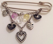 épingle pic cravate bijou