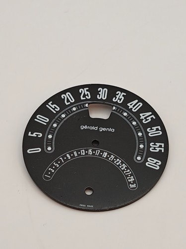 Dial cadran vintage gérald - vintage,