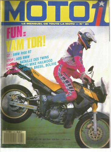 Moto yam tdr bmw - n°61,