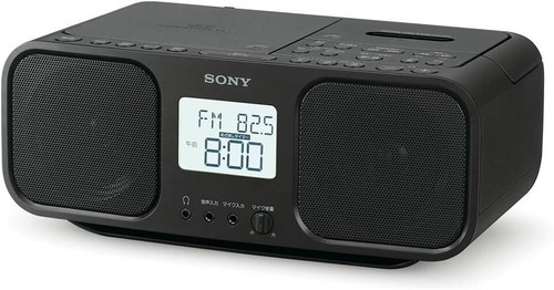 Lecteur cassette radio - cd, noir