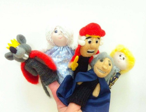 Marionnettes doigt le - marionnettes,