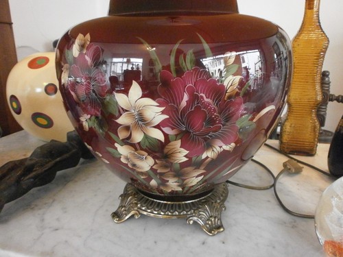 Lampe faience camille - faience, (camille