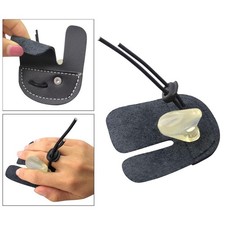 Tir à l'arc Finger Tab Protect Recurve Bow Gant pour Sports Youth Beginner
