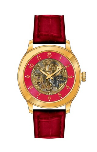 Montre squelette avec - montre,