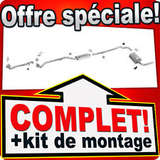 Ligne pot d'échappement pour RENAULT TRAFIC I 2.5 D SWB-Court Silencieux